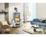 Kit de chimenea Hark Avenso GT ECOplus gris piedra natural 8 kW - Imagen 2